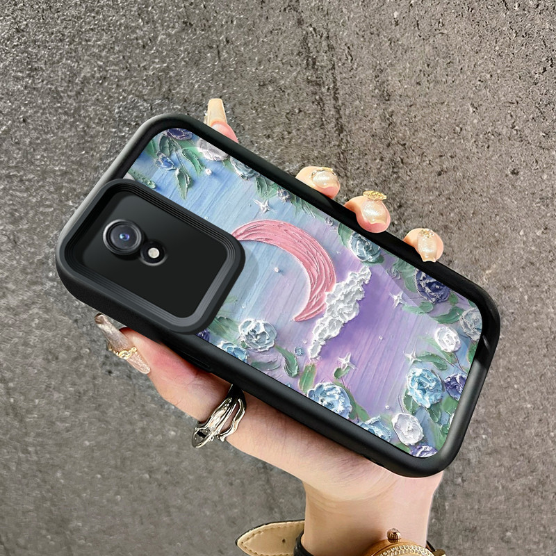 Casing Hp VIVO Y02 VIVO Y02A VIVO Y02T Case HP pelindung Casing genggam silikon Softcase desain baru