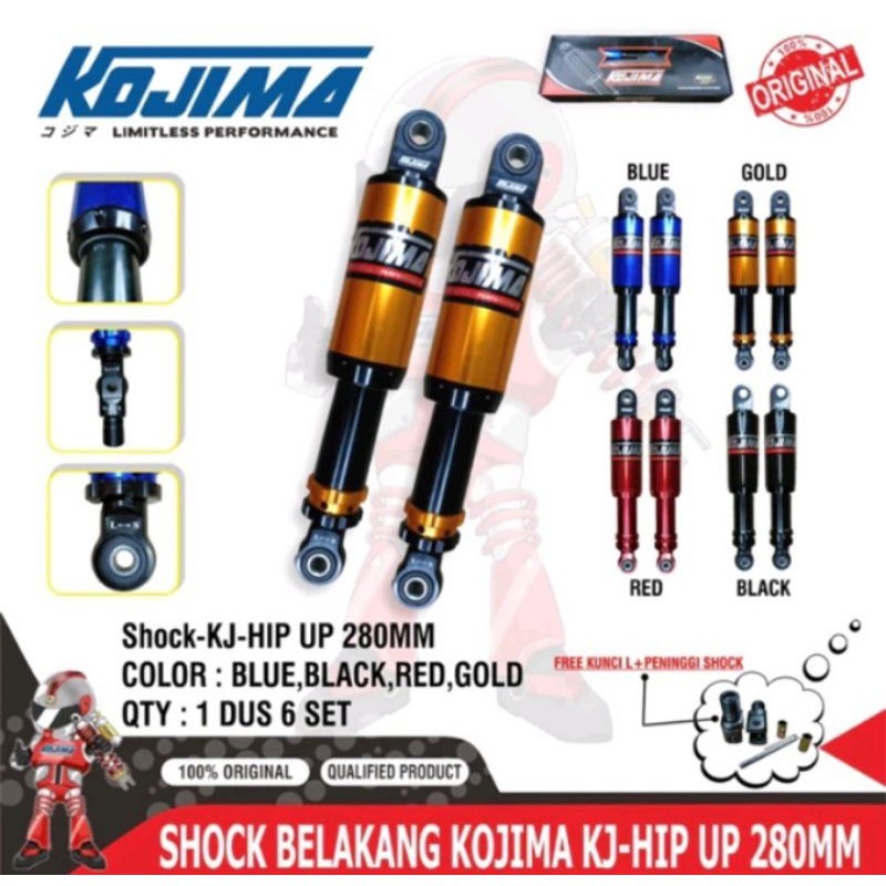 Shock Shockbreaker Hip Up UPSIDE DOWN Double Shock Bebek dan Matic Megapro Tiger Verza Thunder Scorp