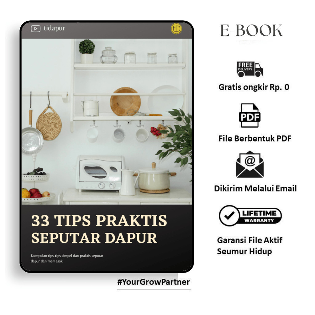 

369. 33 TIPS PRAKTIS SEPUTAR DAPUR (TIDAPUR) - [-]