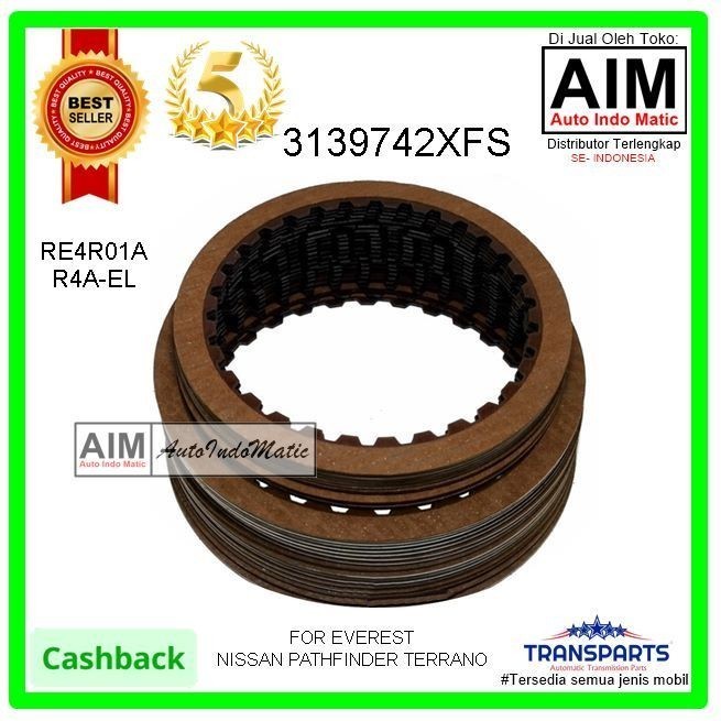 Kampas Kopling Set Ford Ranger Nissan Patrol Re4r01 Matic 3139742XFS