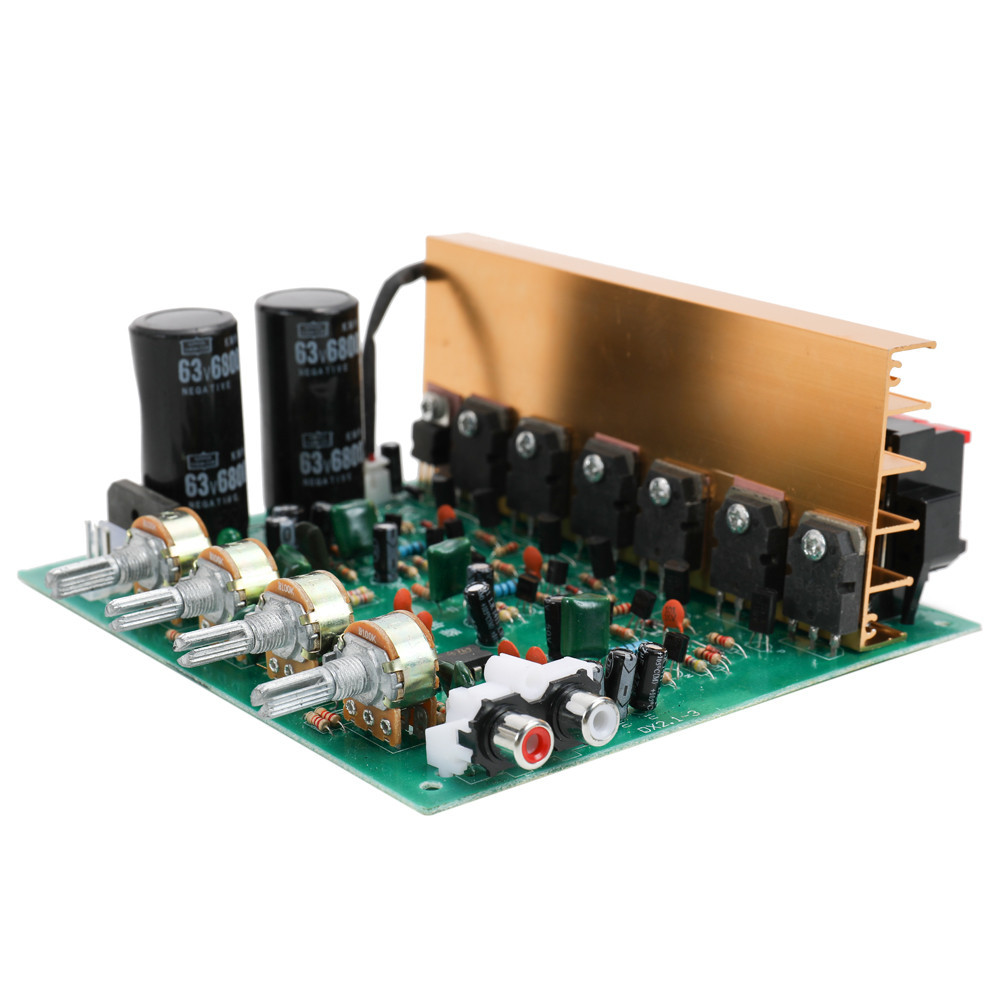 DX-2.1-3 Large Power Audio Amplifier Board Channel High Power Subwoofer Dual Home Theater DC18V-24V DIY Supplies