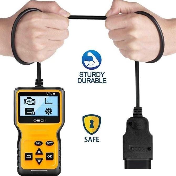 Scanner Mobil Obd2 Universal Scaner Alat Diagnostik Kerusakan Mobil