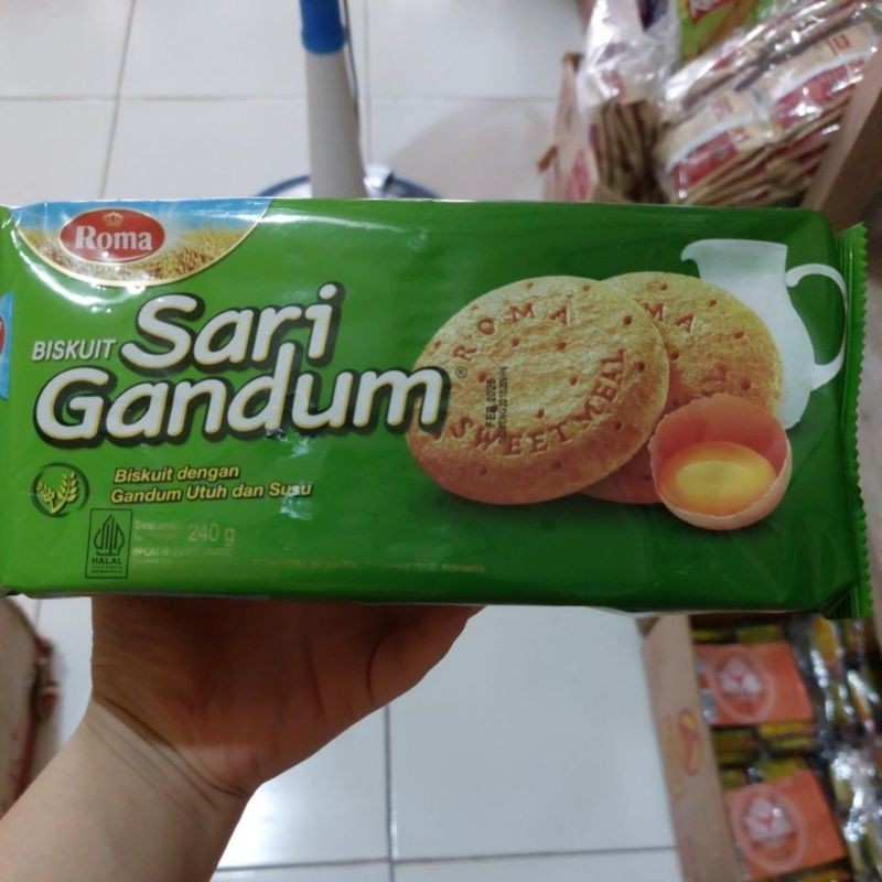 

Sari Gandum Biskut Gandum 240gr