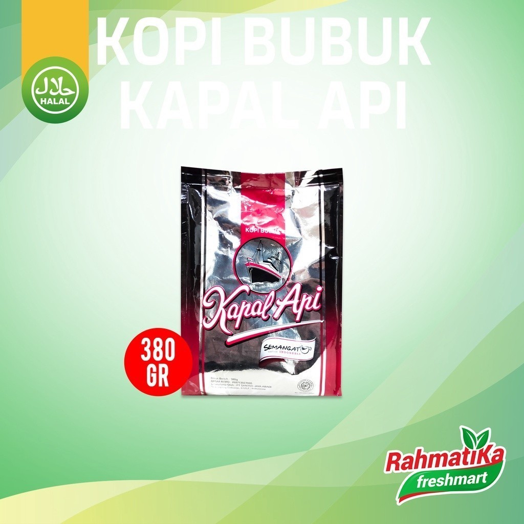 

Kapal Api Kopi Bubuk 380 gram