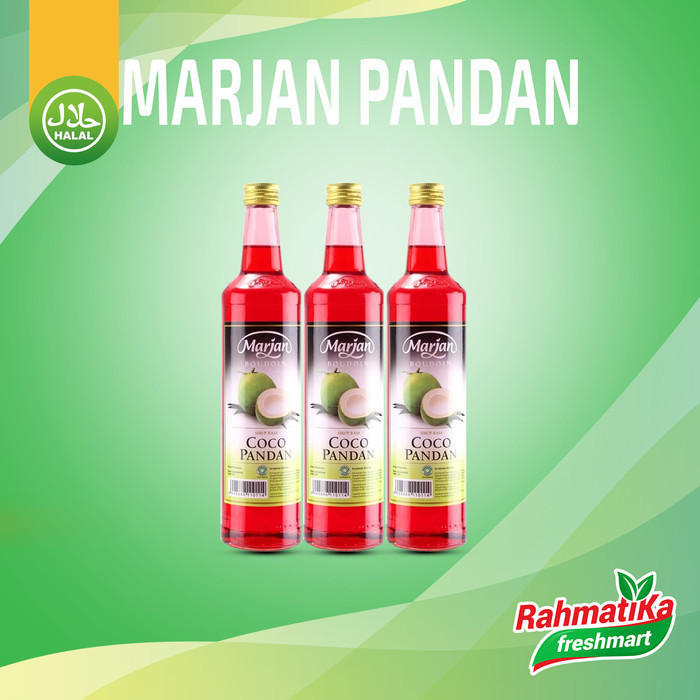 

Sirup Marjan Cocopandan / Syrup Marjain Boudoin Coco Pandan 460 ml