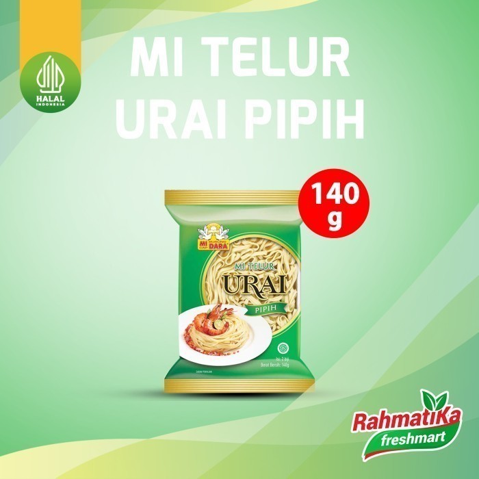 

Mi Burung Dara Mie Telur Urai Pipih Isi 2 Pcs 140gr