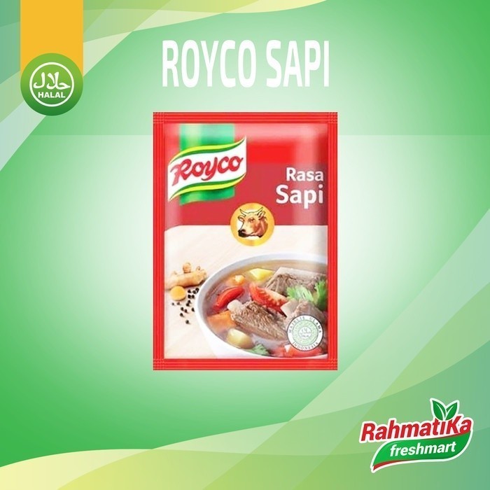 

Royco Sapi / Penyedap Rasa Kaldu Sapi 100 gram (Bumbu Dapur)