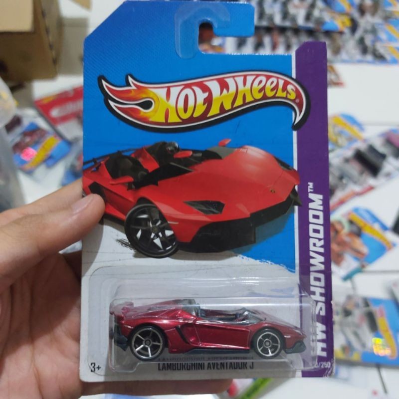 Hot Wheels Lamborghini Aventador J ( HW SHOWROOM )