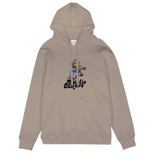 Public Culture - Roller Coaster Hoodie - Sand