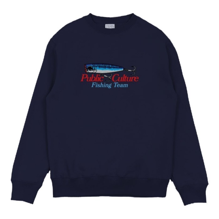 Public Culture - Fishing Sweater - Navy