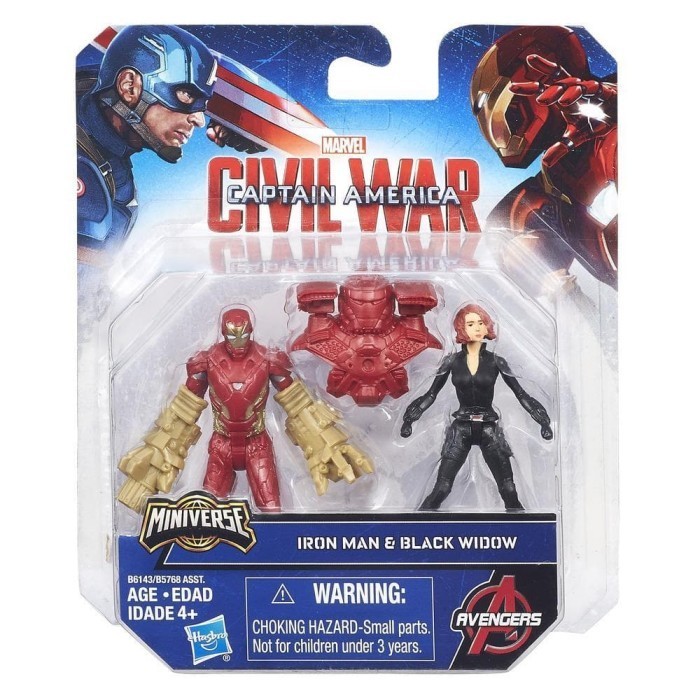 Captain America Civil War Iron Man and Black Widow
