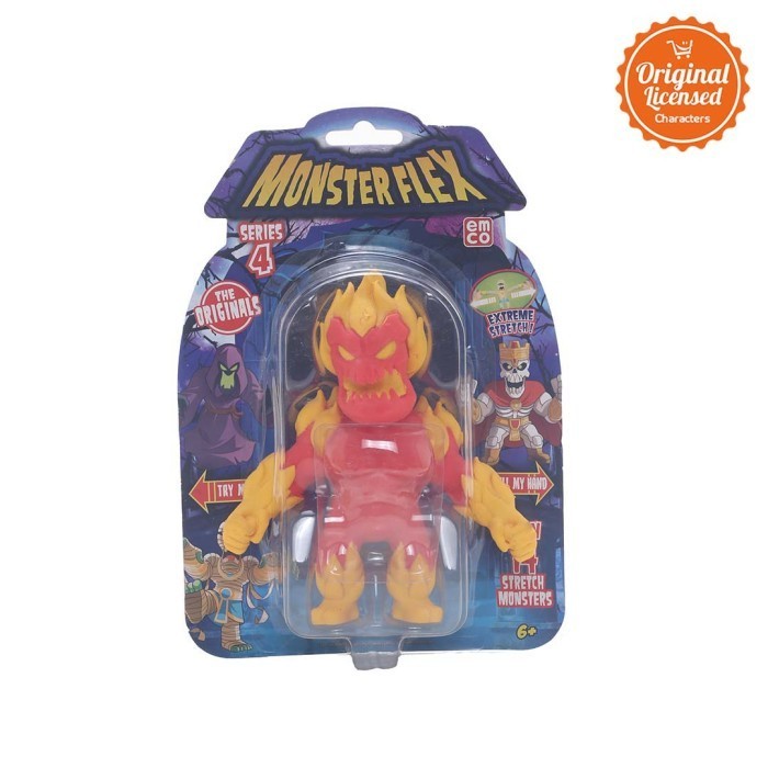 Mainan Anak Monster Flex series 4 Fire Monster