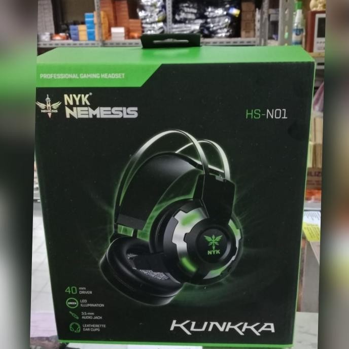 Headset Gaming Nyk Nemesis Hs N01 Headphone Pc Laptop Hp  Daruljayaa