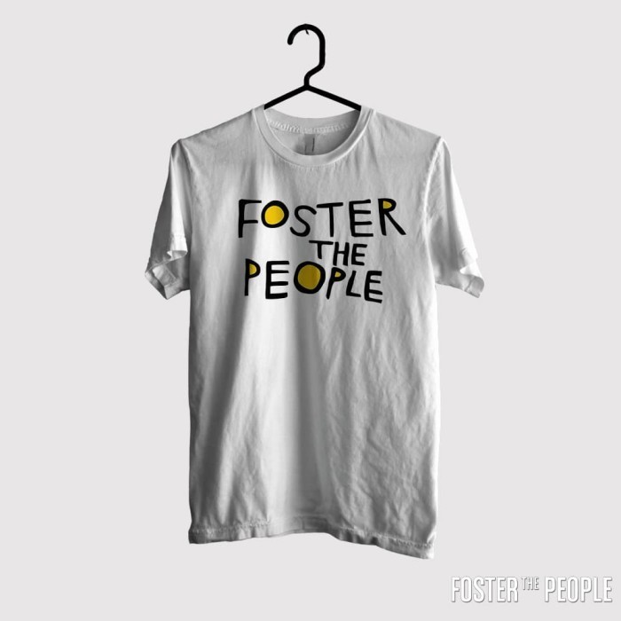 Kaos Foster The People - Font Logo