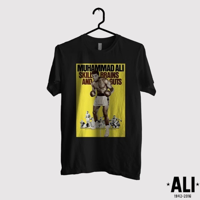 Kaos Muhammad Ali Original Gildan - Brains