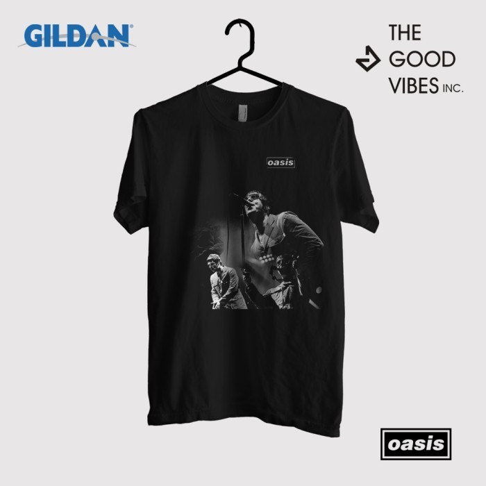 Kaos Band Oasis Original Gildan - On Stage