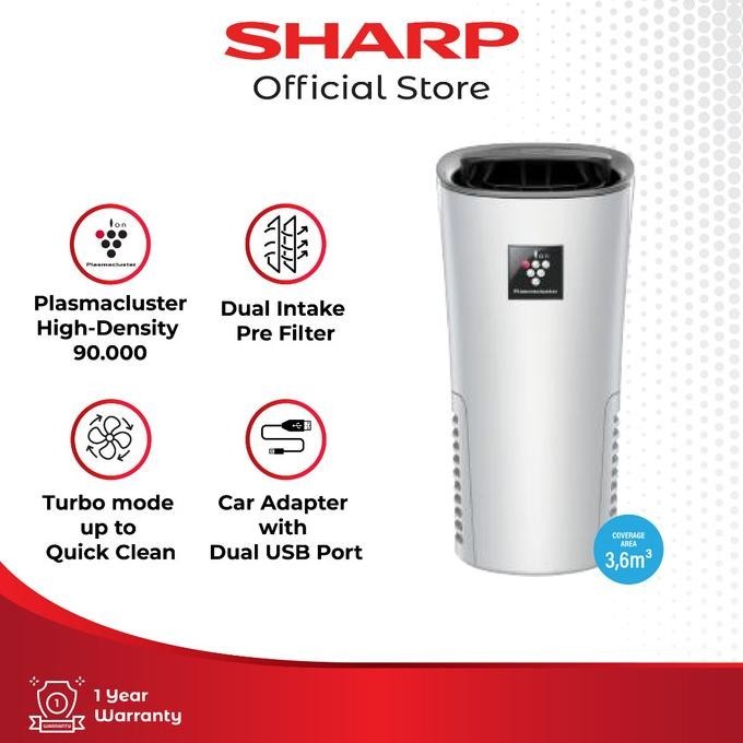 Sharp Air Purifier Plasmacluster Ig-Nx2Y A/B/W Quick Clean Mobil Jenardian465