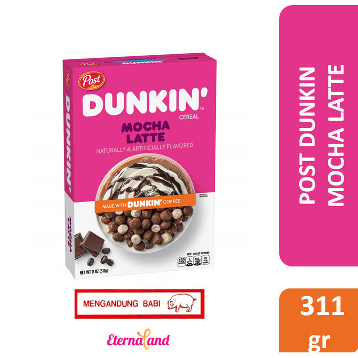 

Orea - Post Dunkin Mocha Latte - Sereal Rasa Kopi Mocha Non Halal