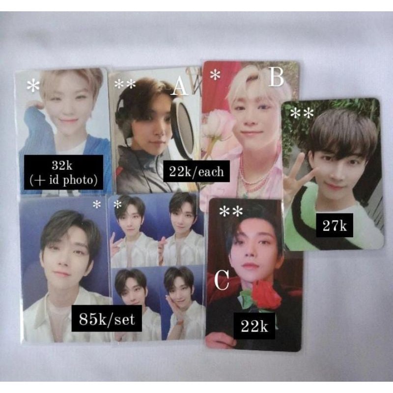 PC ALBUM HENGGARAE GRID SEMICOLON SG22 SG23 SEVENTEEN JOSHUA SEUNGKWAN WOOZI JEONGHAN OFFICIAL