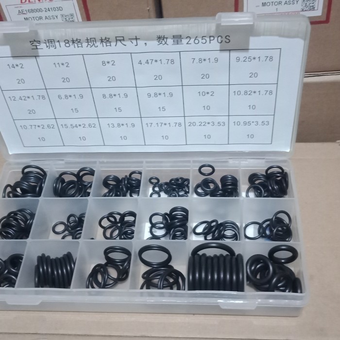 seal oring set ac mobil