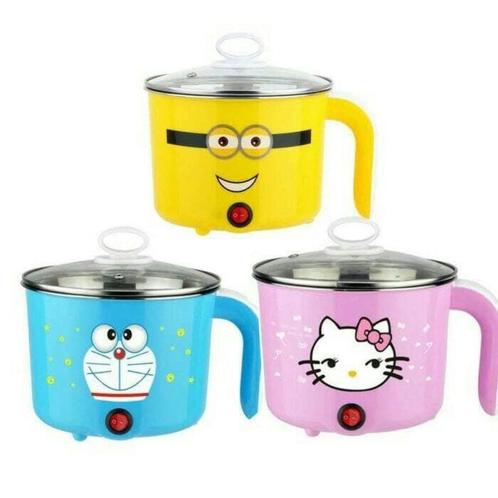 Mini Cup Cooker Cangkir Pemasak Mie Steamboat Elektrik Serbaguna