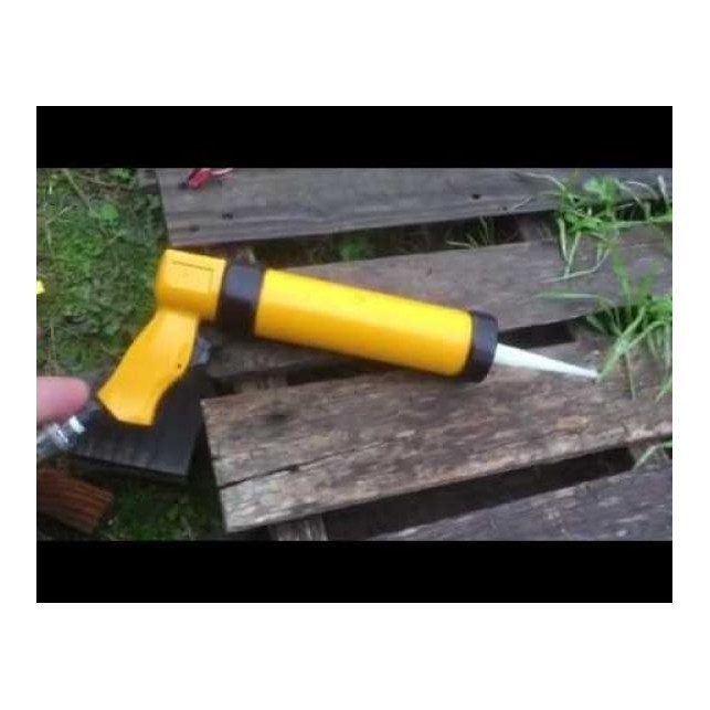 Air Caulking Gun Pneumatic B-40 Unoair
