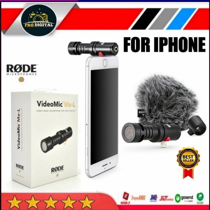 Rode Mic Rode Video Rode Mic Me-L Iphone Rode Me-L - Original