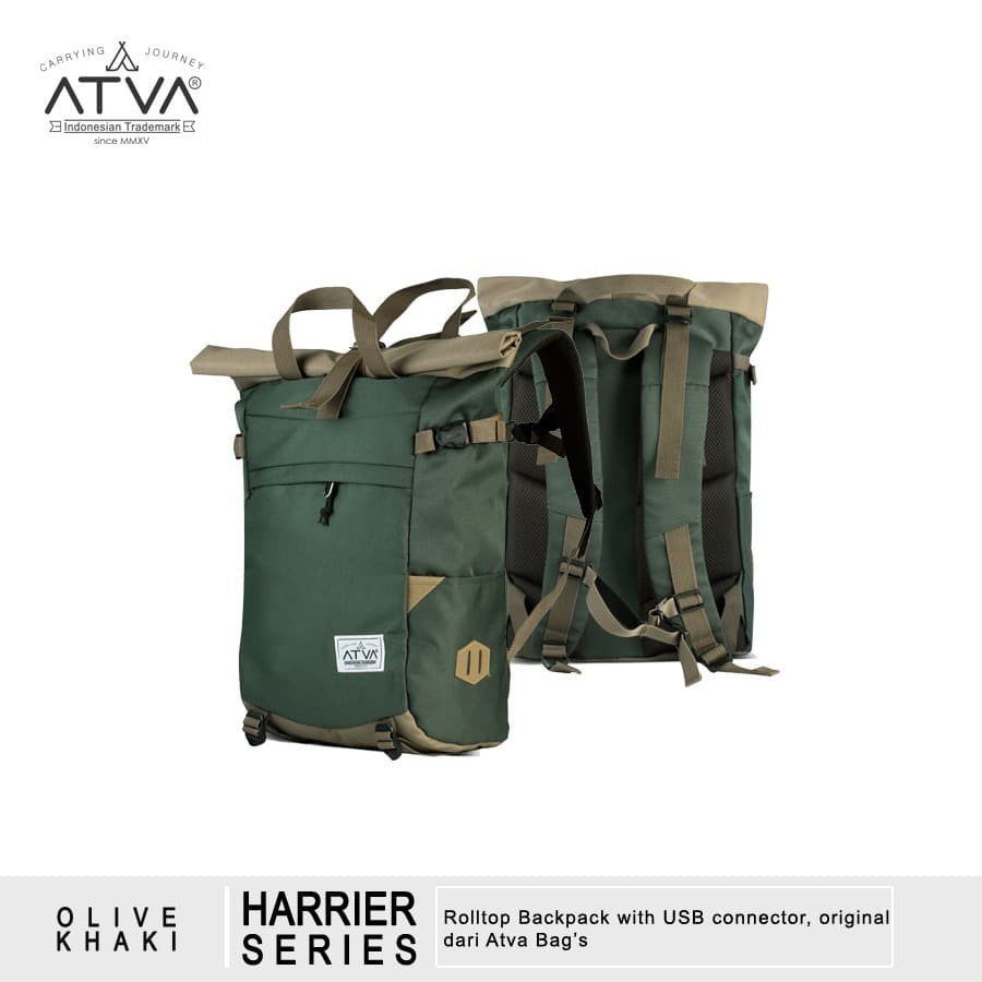 ATVA Bag Backpack - Harrier Series Olive Khaki