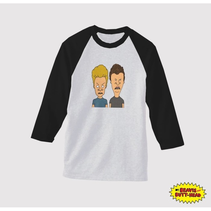 Raglan Beavis And Butthead - Beavis 2 Head