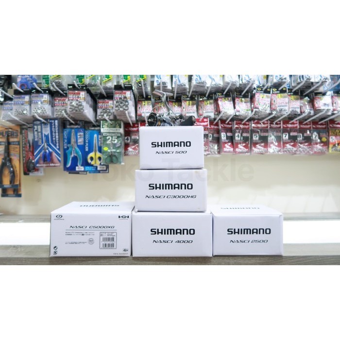  Reel Shimano Nasci Fc 2500 Original Best