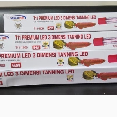 Lampu Aquarium Tanning Led Sakkai Pro Premium 3 Dimensi T11 800