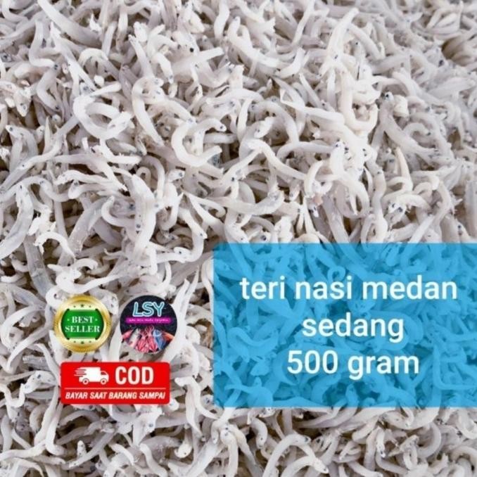 

ikan asin teri nasi medan size sedang 500gram