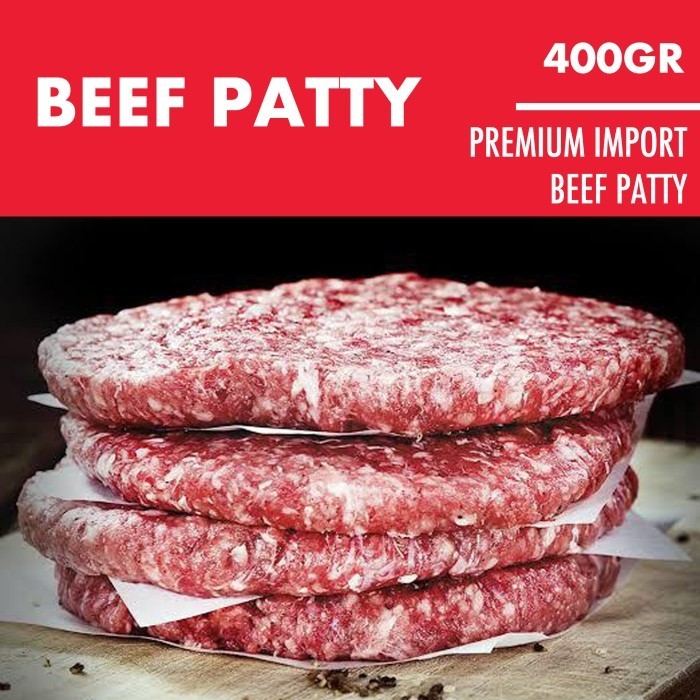 

Ayala - Wagyu Beef Patty Burger Premium / Daging Sapi Hamburg Steak 400Gr