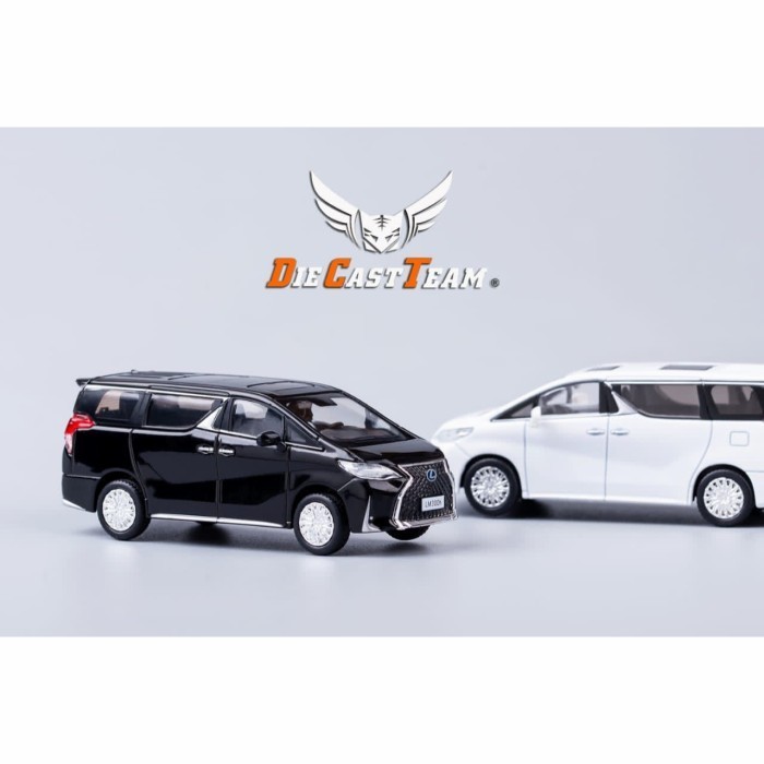 1/64 Dct Lexus Lm300 Diecast Mobil Niatur Alphard Pajangan Koleksi