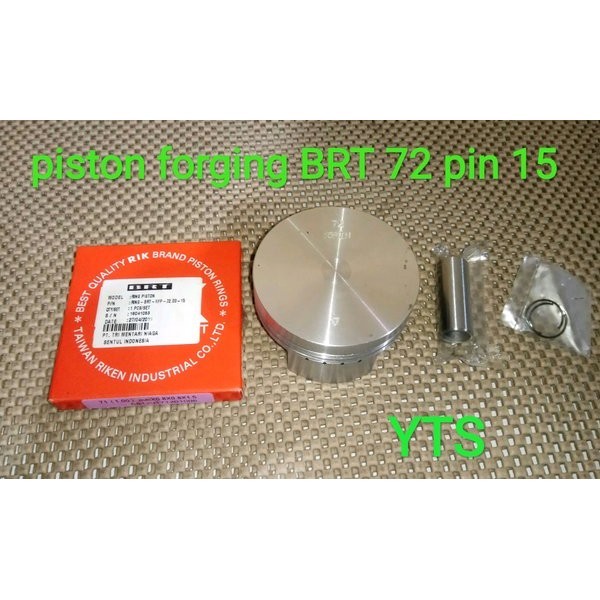 Super Forging Piston Brt 72 Mm Pin 15 Mm Seher Forged Brt Diameter 72 Mm Pen 15 Mm