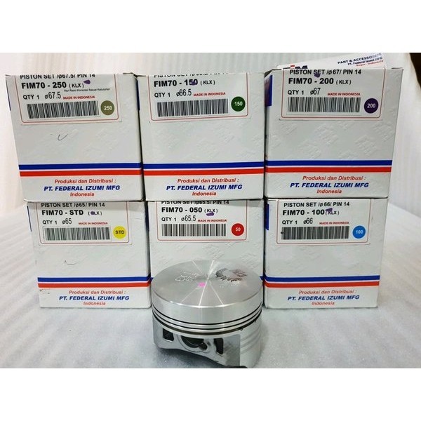 Piston Bore Up Mentah Honda Crf 150 Pen 14 64Mm 65Mm 66Mm 67Mm 68Mm Pen14 Jenong Fim Izumi 63.5 64