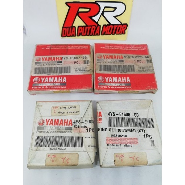 Ring Piston Seher Original Yamaha Jupiter Z Vega R Lama Crypton Cripton Os Os. 25 50 75 100 Os25