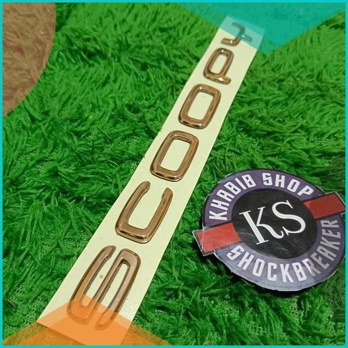 Emblem Logo Honda New Scoopy 2021-2023 K2f Original (Warna Gold) 19F3B