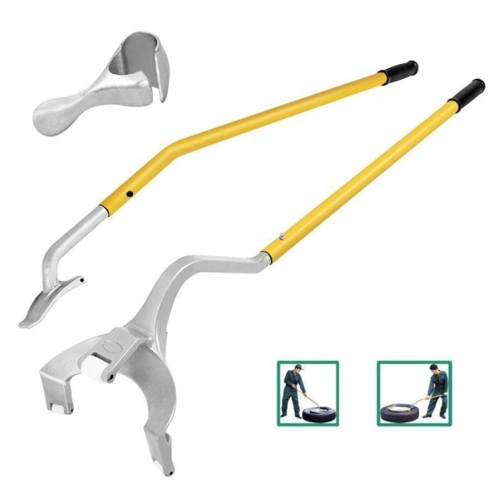 3Pc Alat Bukaan Ban Manual Demounting Tools Alat Bukaan Ban Truk