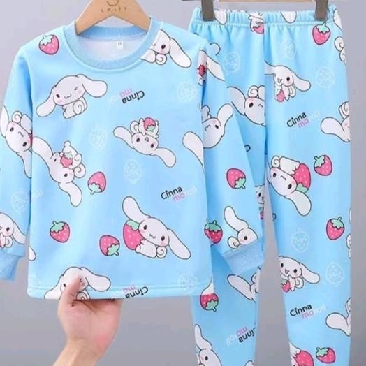 Piyama Cinnamoroll Anak Baju Tidur Cinnamoroll Anak Piyam Kid