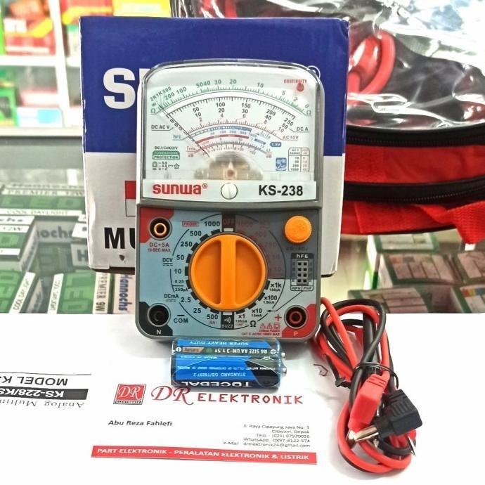 Multitester Multimeter Sunwa KS 238 KS-238 kembaran Winner KS-238