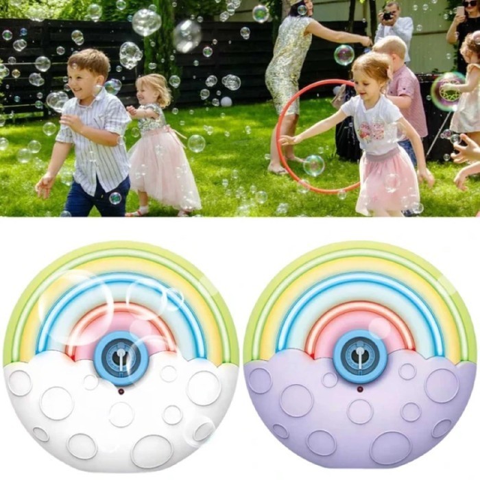

Rainbow Bubble Machine Mesin Balon Air Anak