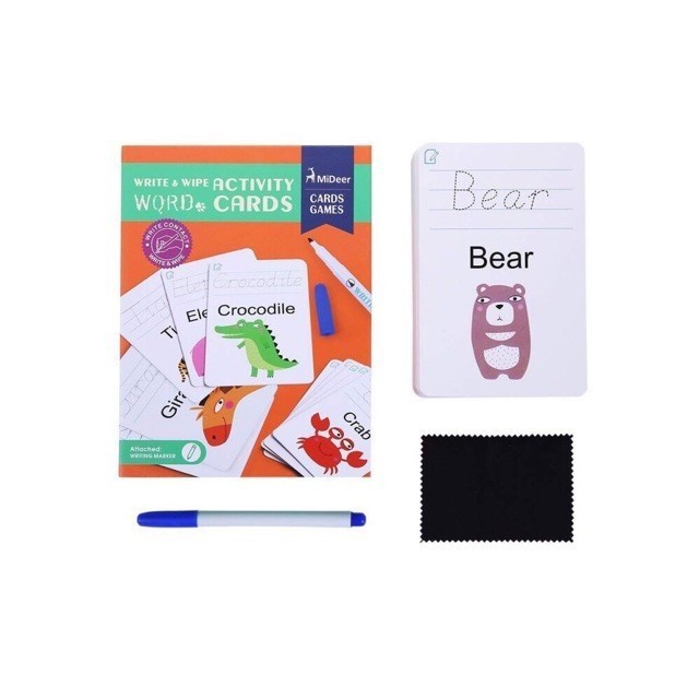 

Mideer Write And Wipe Activity Cards