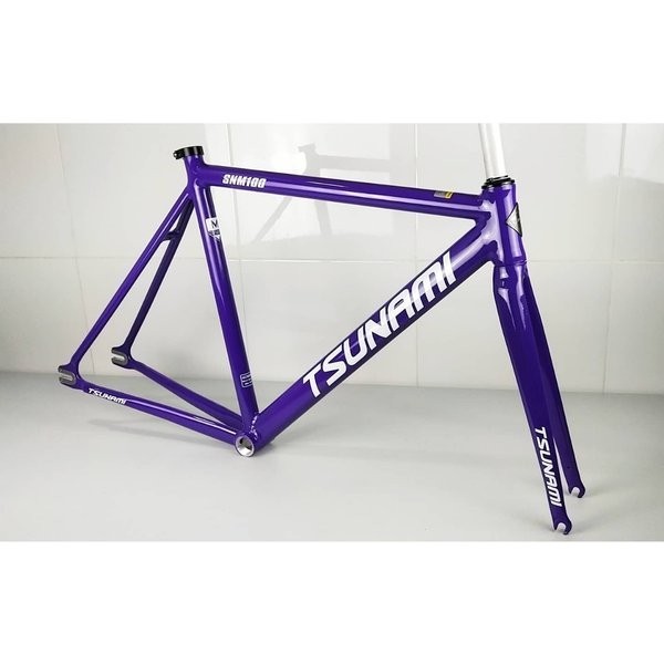 Tsunami Bike Snm100 Purple Frameset Fixie