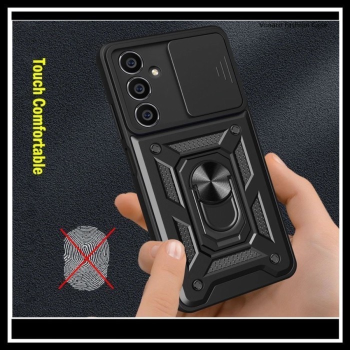 Produk Terbaru Samsung Galaxy A55 5G 4G Case Gundam Slide Ring Hard Casing Cover Pc