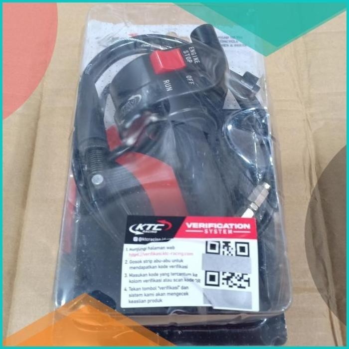 gas spontan ktc racing on off ninja 150 rr/ gas kontan ktc krr/ kr 150