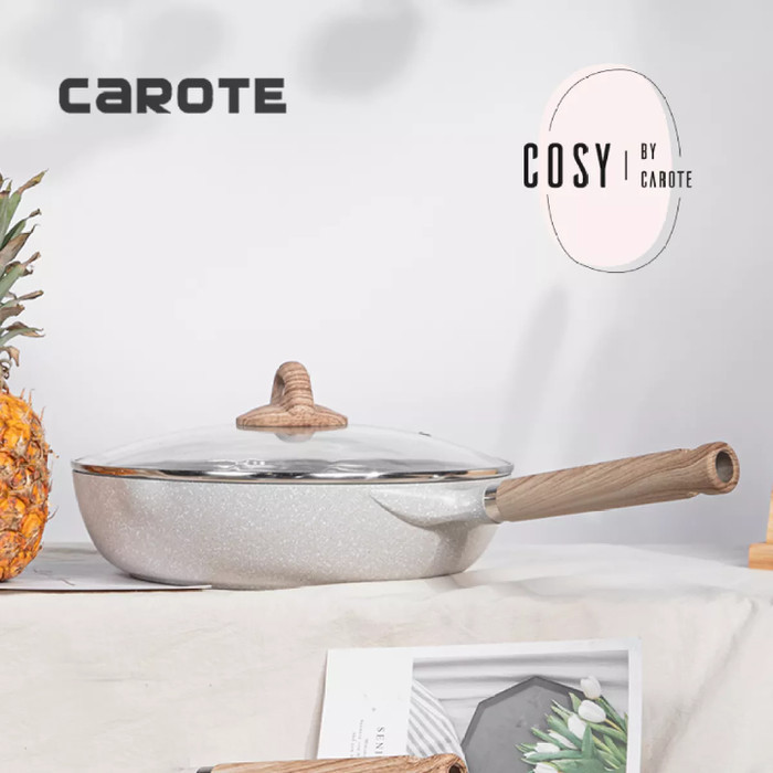 Carote Cosy Collection Fry Pan 24 Cm Dengan Tutup