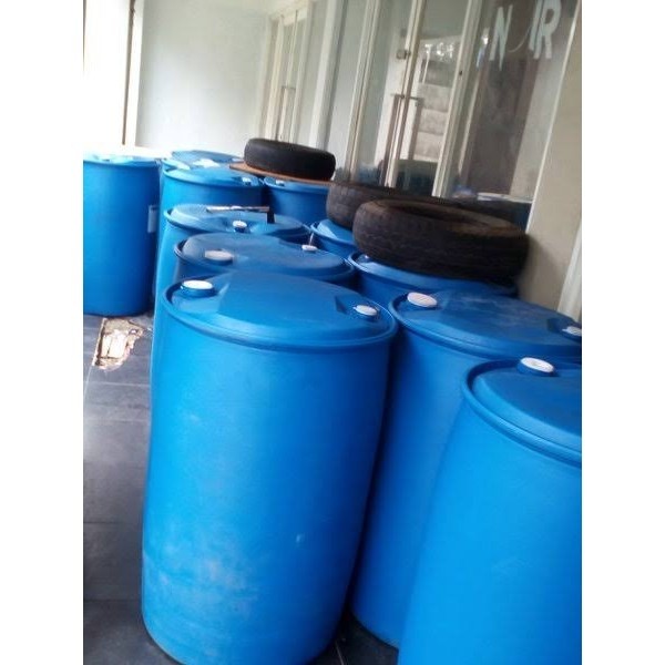 DRUM PLASTIK POLIGEN HDPE 200 LITER BEKAS TONG