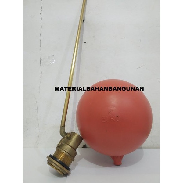 PELAMPUNG BOLA TANGKI 1.5 INCH BOLA JUMBO PLASTIK 8 INCH PENGGATUR AIR