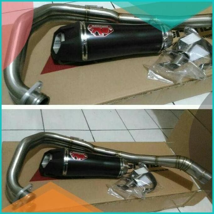 knalpot r9 alpha series yamaha r25/knalpot r9 alpha mt 25 original 19F